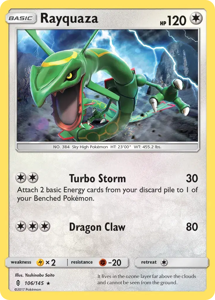 Rayquaza Guardians Rising 106