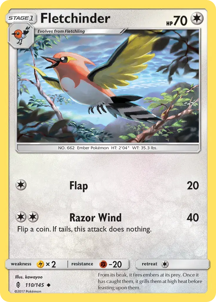 Fletchinder Guardians Rising 110