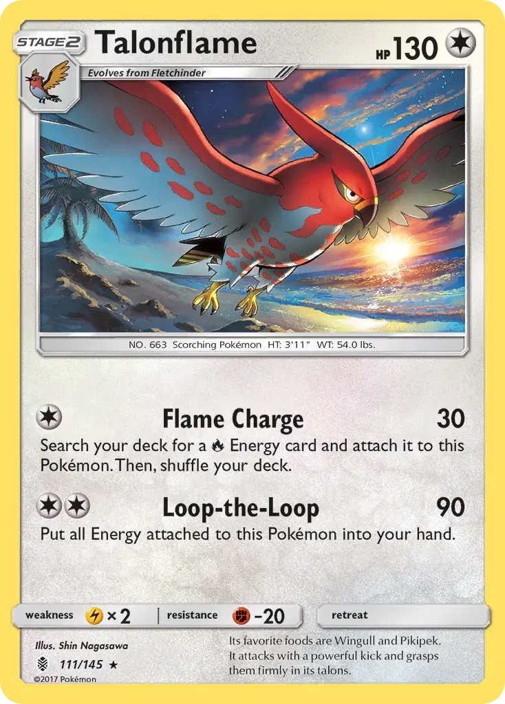 Talonflame Guardians Rising 111