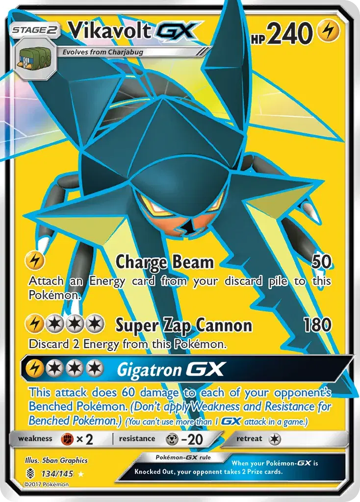Vikavolt-GX Guardians Rising 134