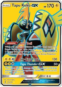 Tapu Koko-GX Guardians Rising