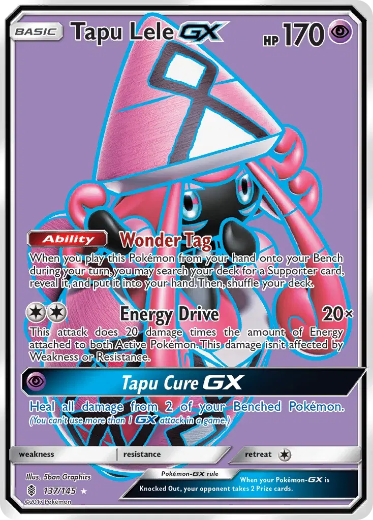 Tapu Lele-GX Guardians Rising 137