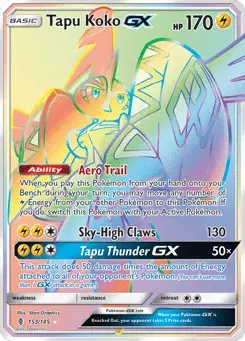 Tapu Koko-GX Guardians Rising