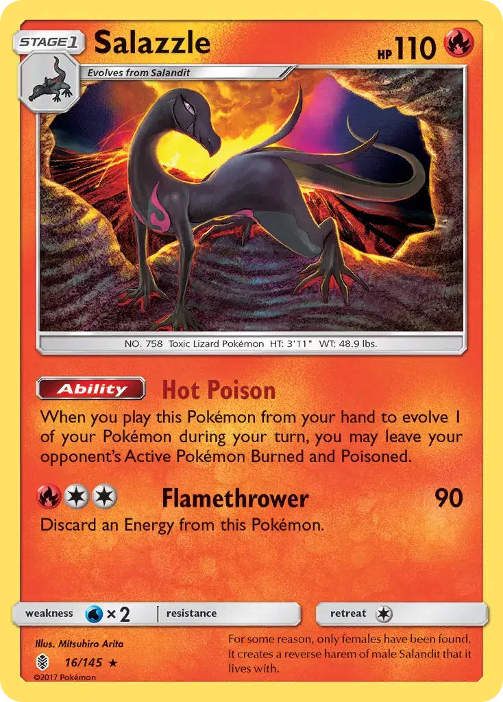 Salazzle Guardians Rising 16