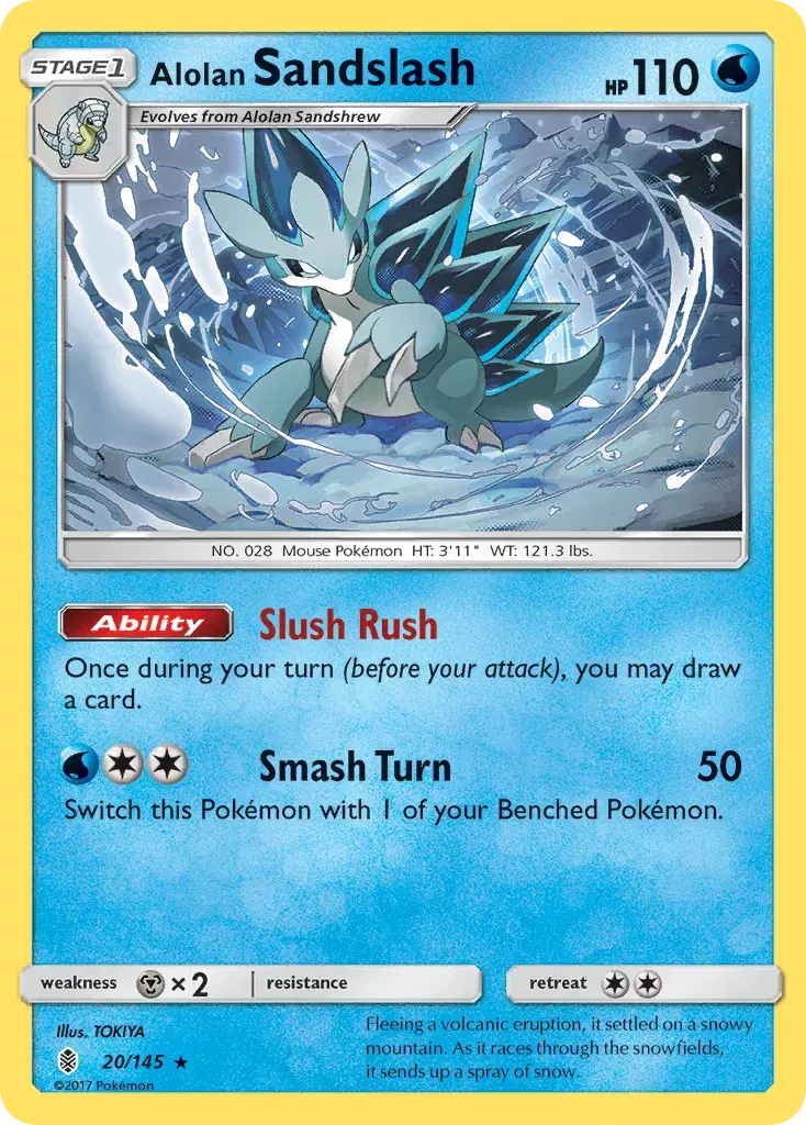 Alolan Sandslash Guardians Rising 20