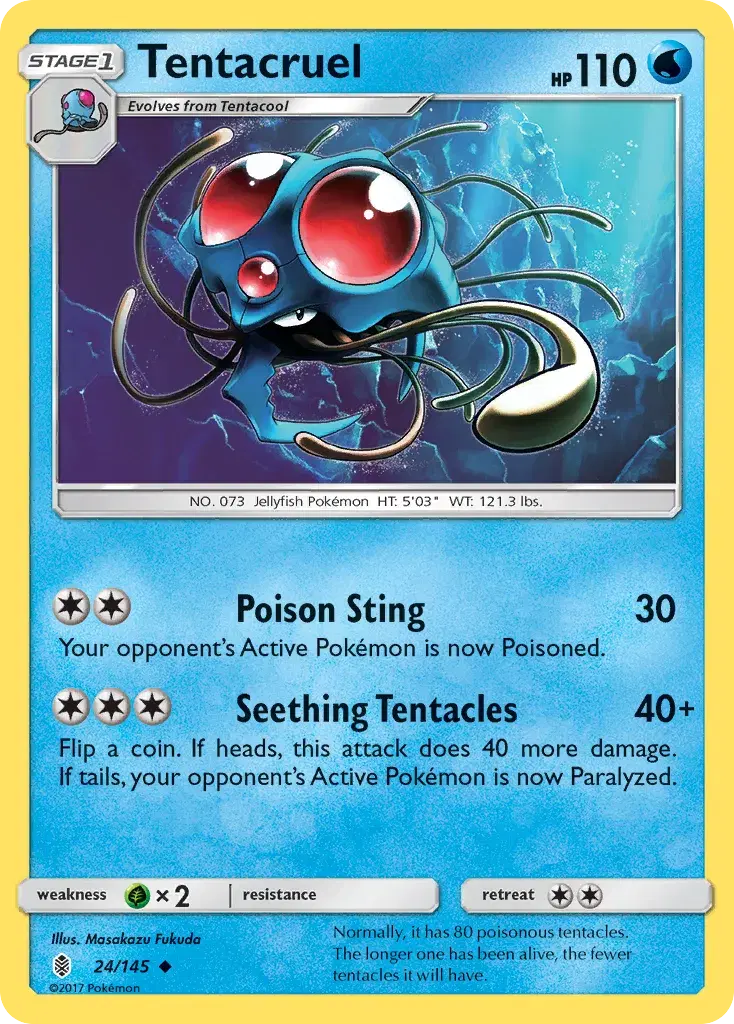 Tentacruel Guardians Rising 24