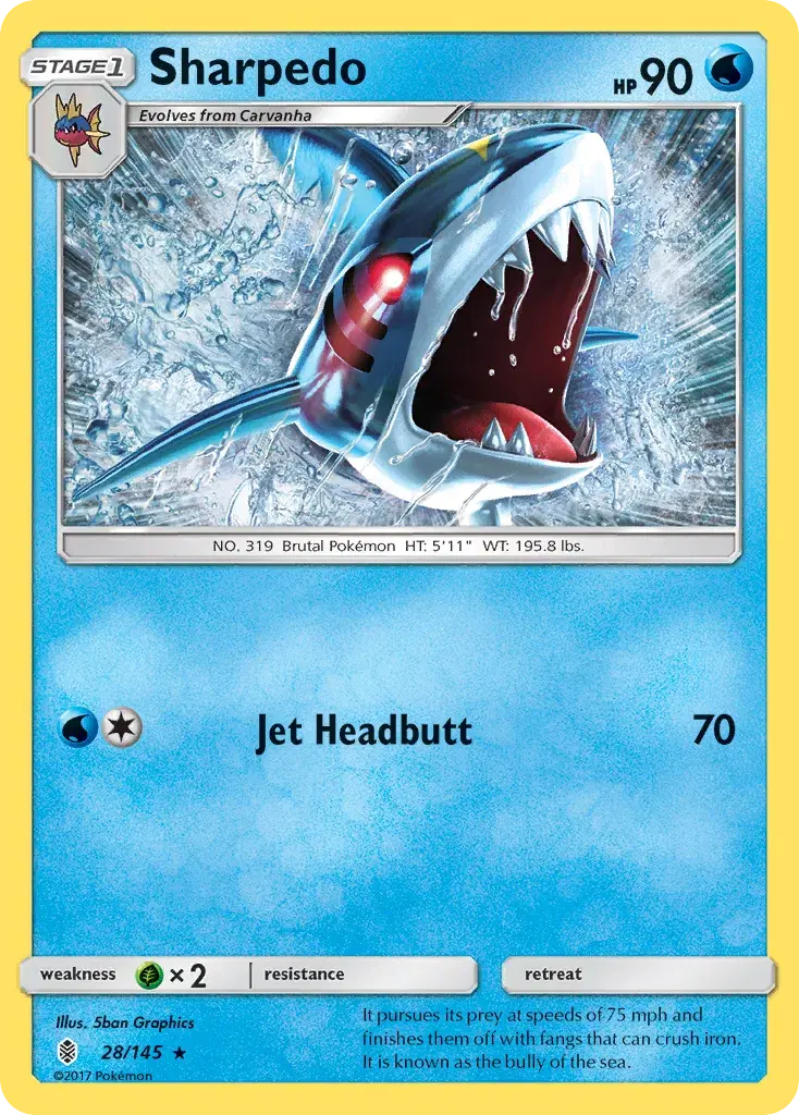 Sharpedo Guardians Rising 28