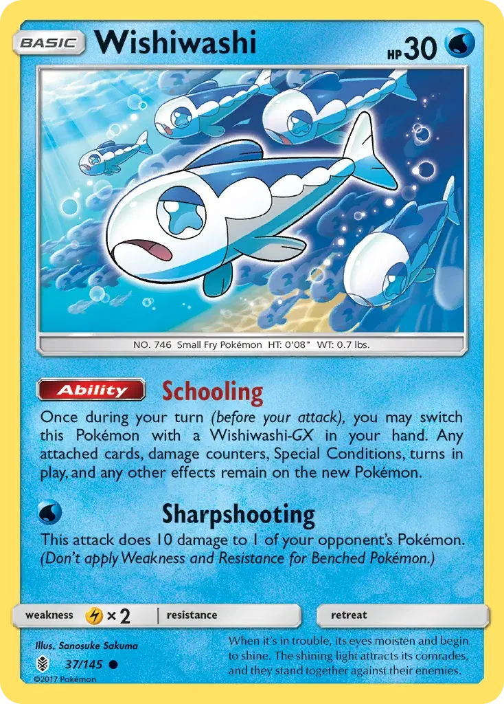 Wishiwashi Guardians Rising 37