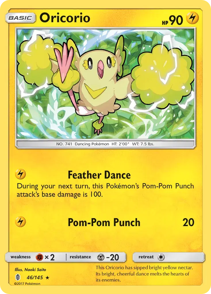 Oricorio Guardians Rising 46