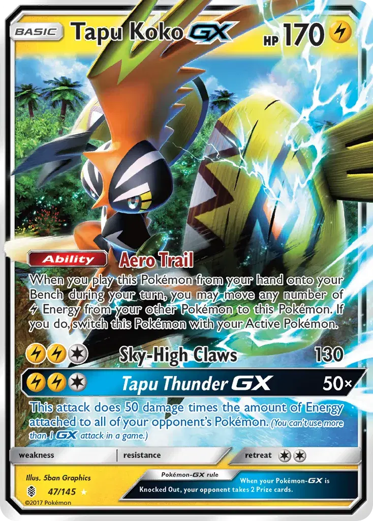 Tapu Koko-GX Guardians Rising 47