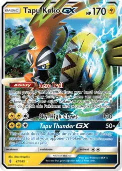 Tapu Koko-GX Guardians Rising