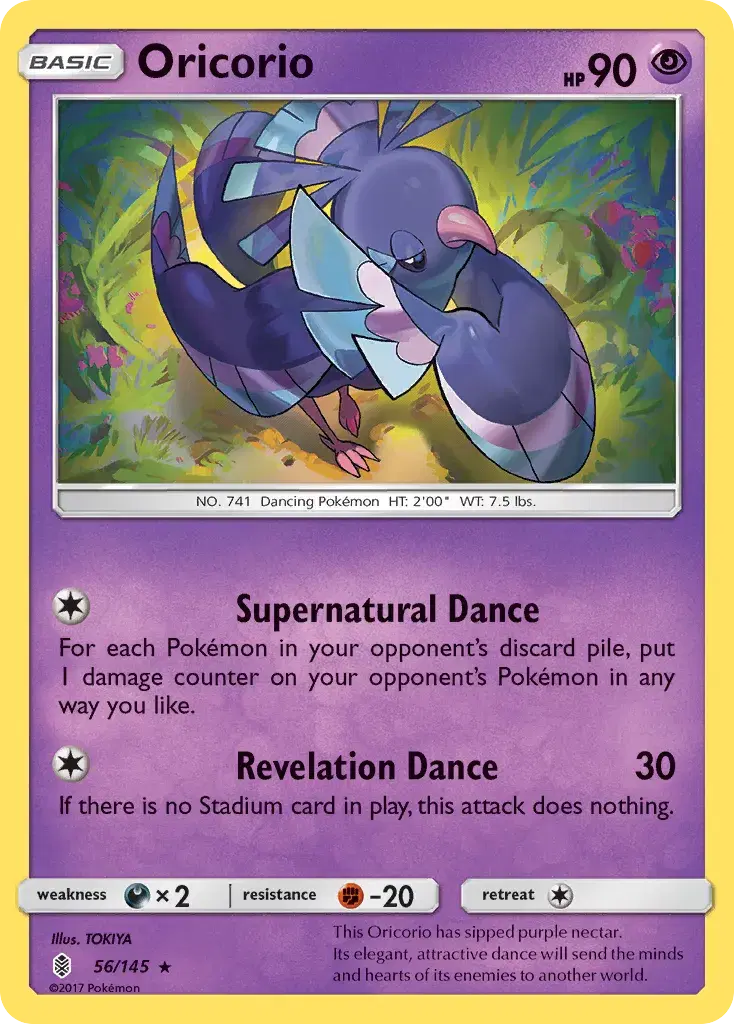 Oricorio Guardians Rising 56
