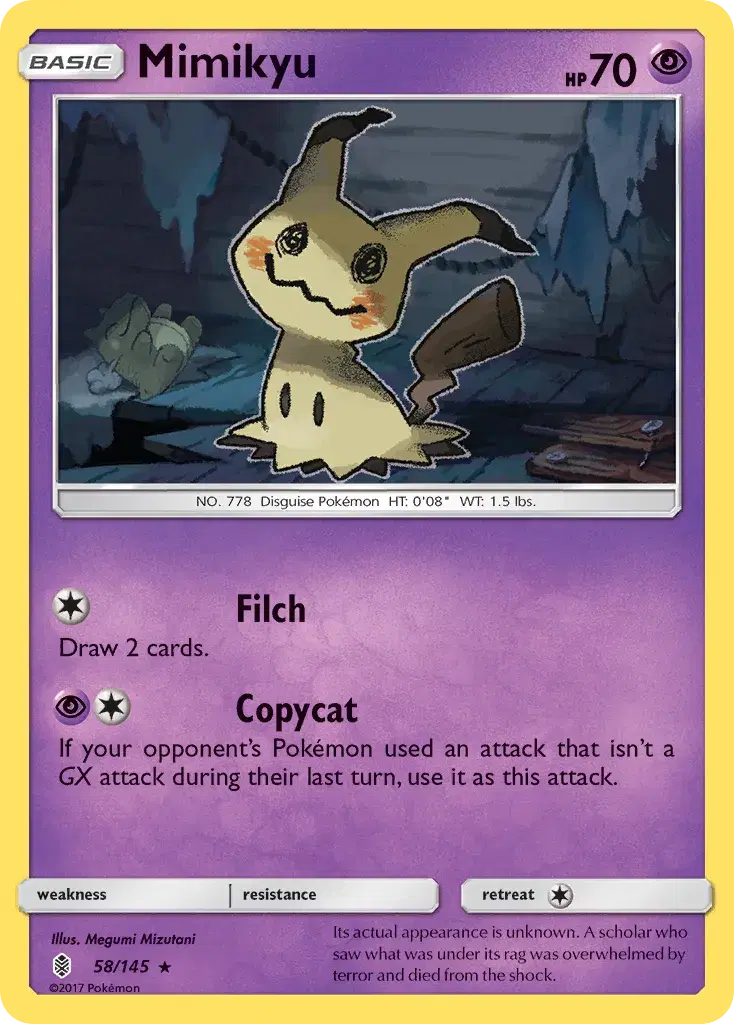 Mimikyu Guardians Rising 58