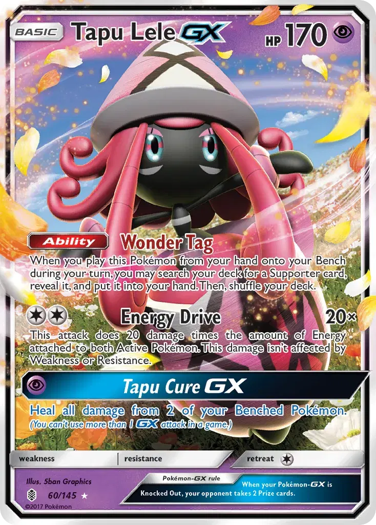 Tapu Lele-GX Guardians Rising 60