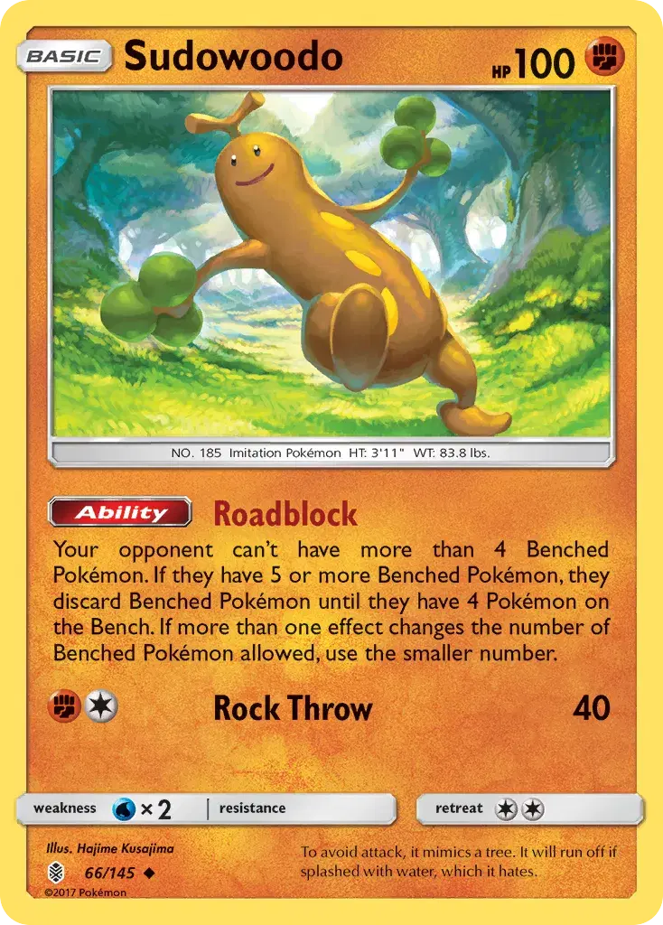 Sudowoodo Guardians Rising 66