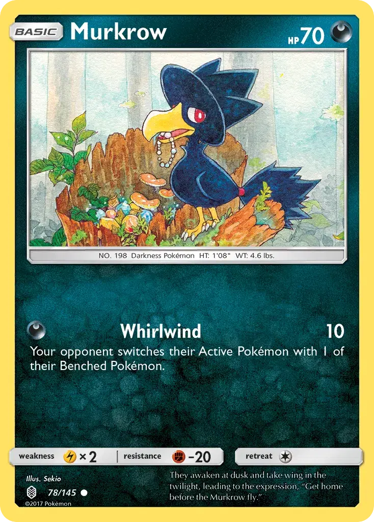 Murkrow Guardians Rising 78