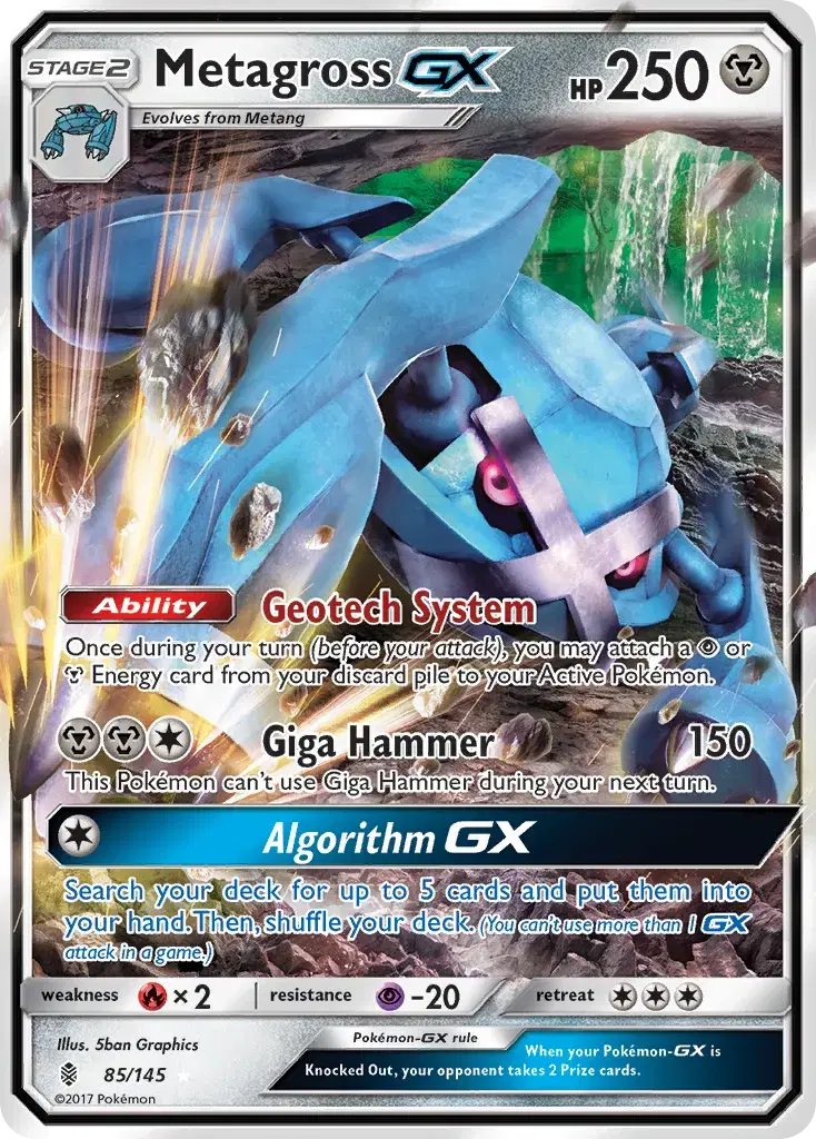Metagross-GX Guardians Rising 85