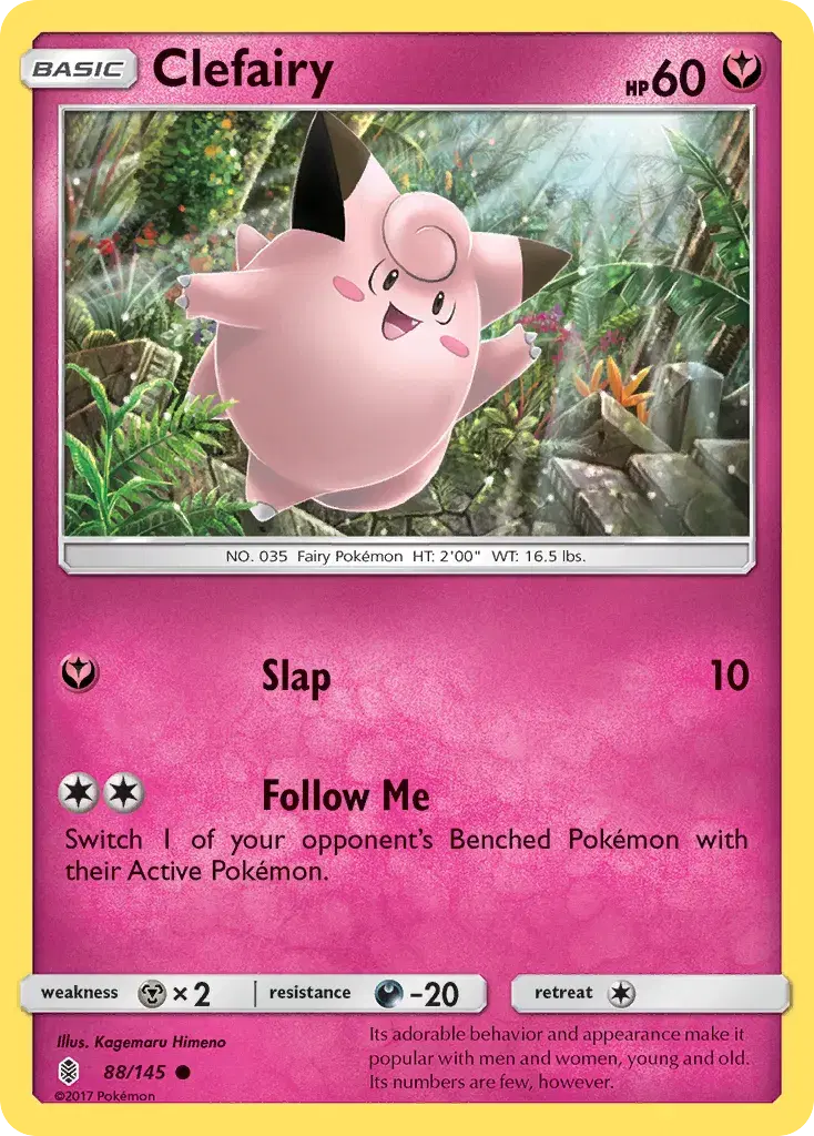 Clefairy Guardians Rising 88