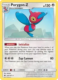 Porygon-Z Burning Shadows