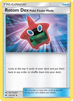 Rotom Dex Poké Finder Mode Burning Shadows