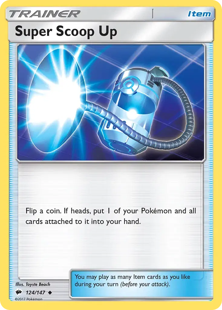 Super Scoop Up Burning Shadows 124