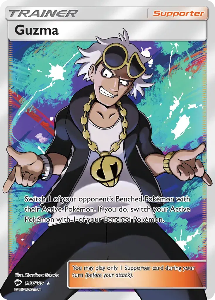 Guzma Burning Shadows 143