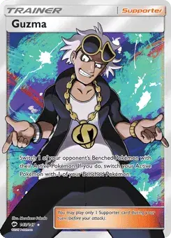 Guzma Burning Shadows