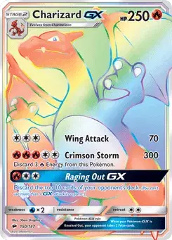 Charizard-GX Burning Shadows