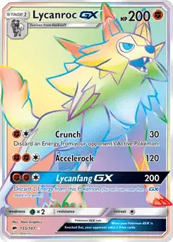 Lycanroc-GX Burning Shadows