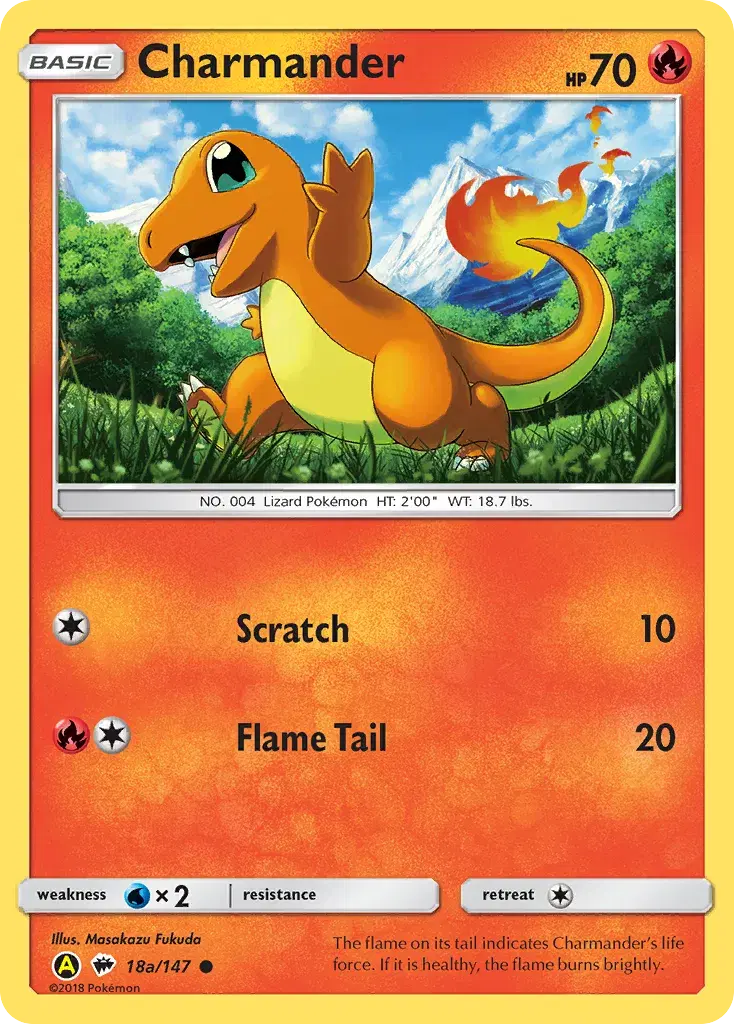 Charmander Burning Shadows 18a