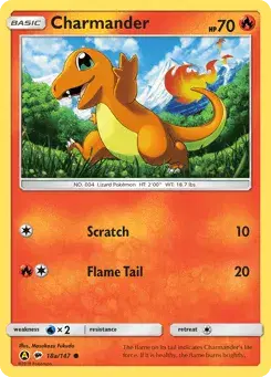 Charmander Burning Shadows