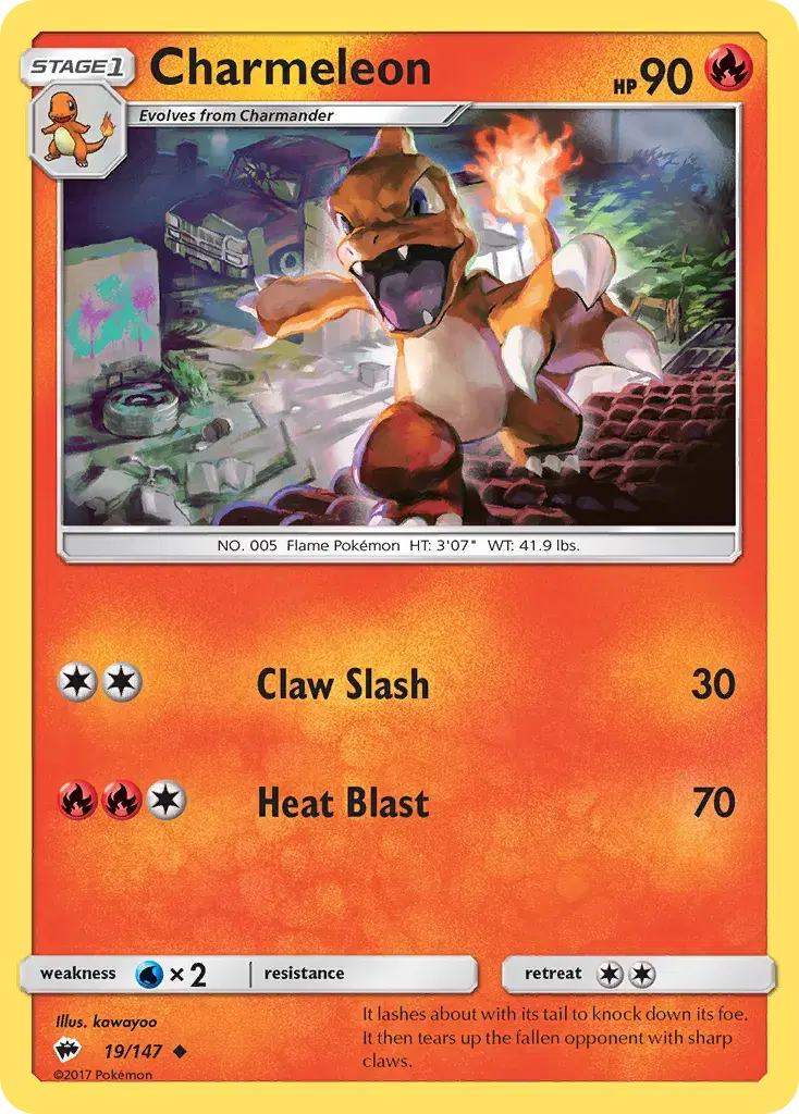 Charmeleon Burning Shadows 19