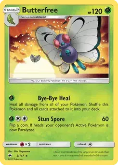 Butterfree Burning Shadows