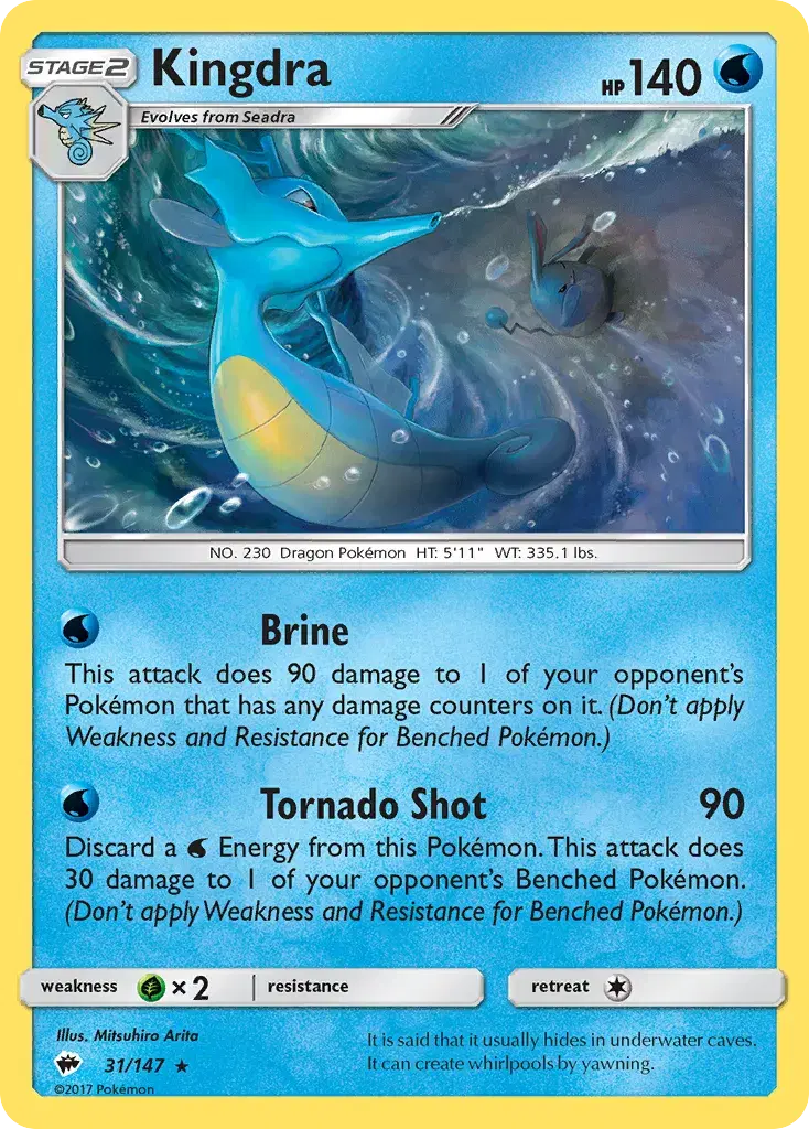 Kingdra Burning Shadows 31