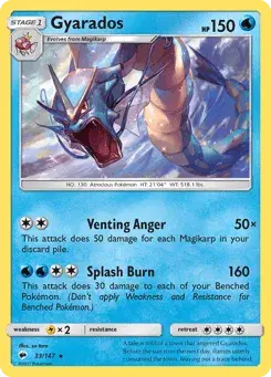Gyarados Burning Shadows
