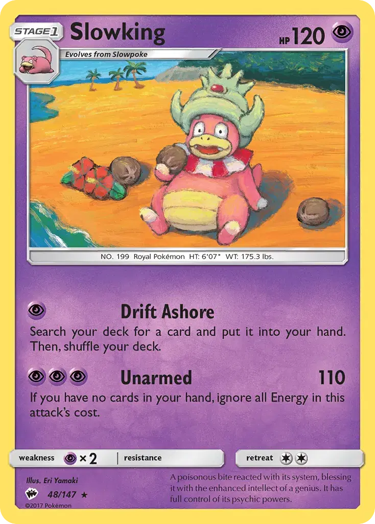 Slowking Burning Shadows 48
