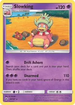 Slowking Burning Shadows