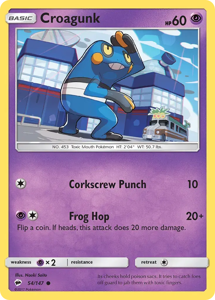 Croagunk Burning Shadows 54