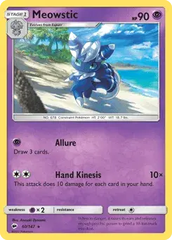 Meowstic Burning Shadows