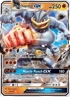 Machamp-GX Burning Shadows