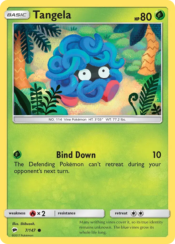 Tangela Burning Shadows 7