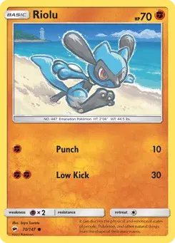 Riolu Burning Shadows