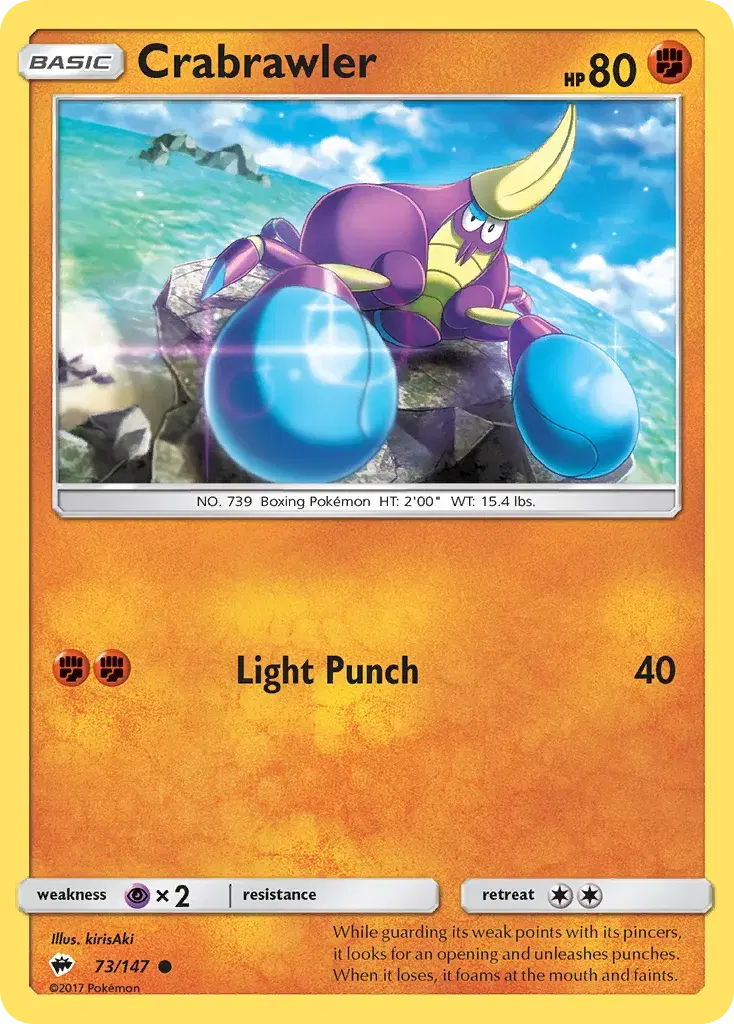 Crabrawler Burning Shadows 73