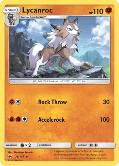 Lycanroc Burning Shadows