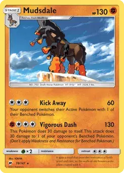 Mudsdale Burning Shadows