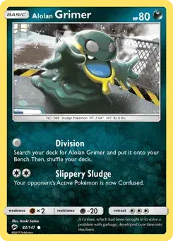 Alolan Grimer Burning Shadows