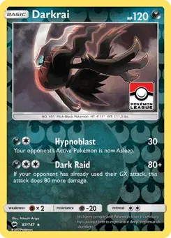 Darkrai Burning Shadows
