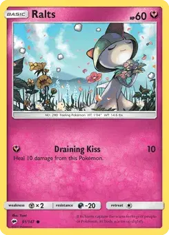 Ralts Burning Shadows