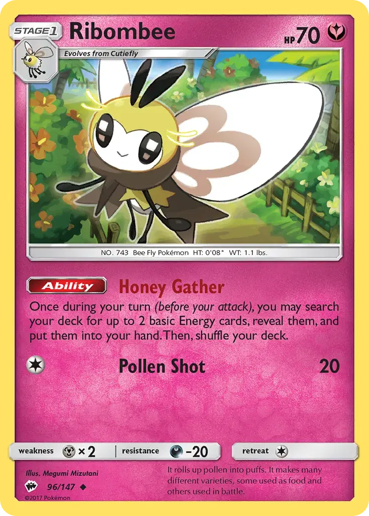 Ribombee Burning Shadows 96