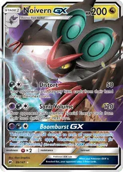 Noivern-GX Burning Shadows